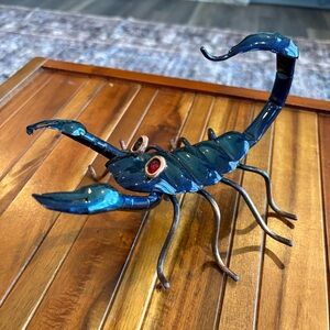 Hand Crafted Scorpion Metal Art Figurine Sculpture Steampunk Decor